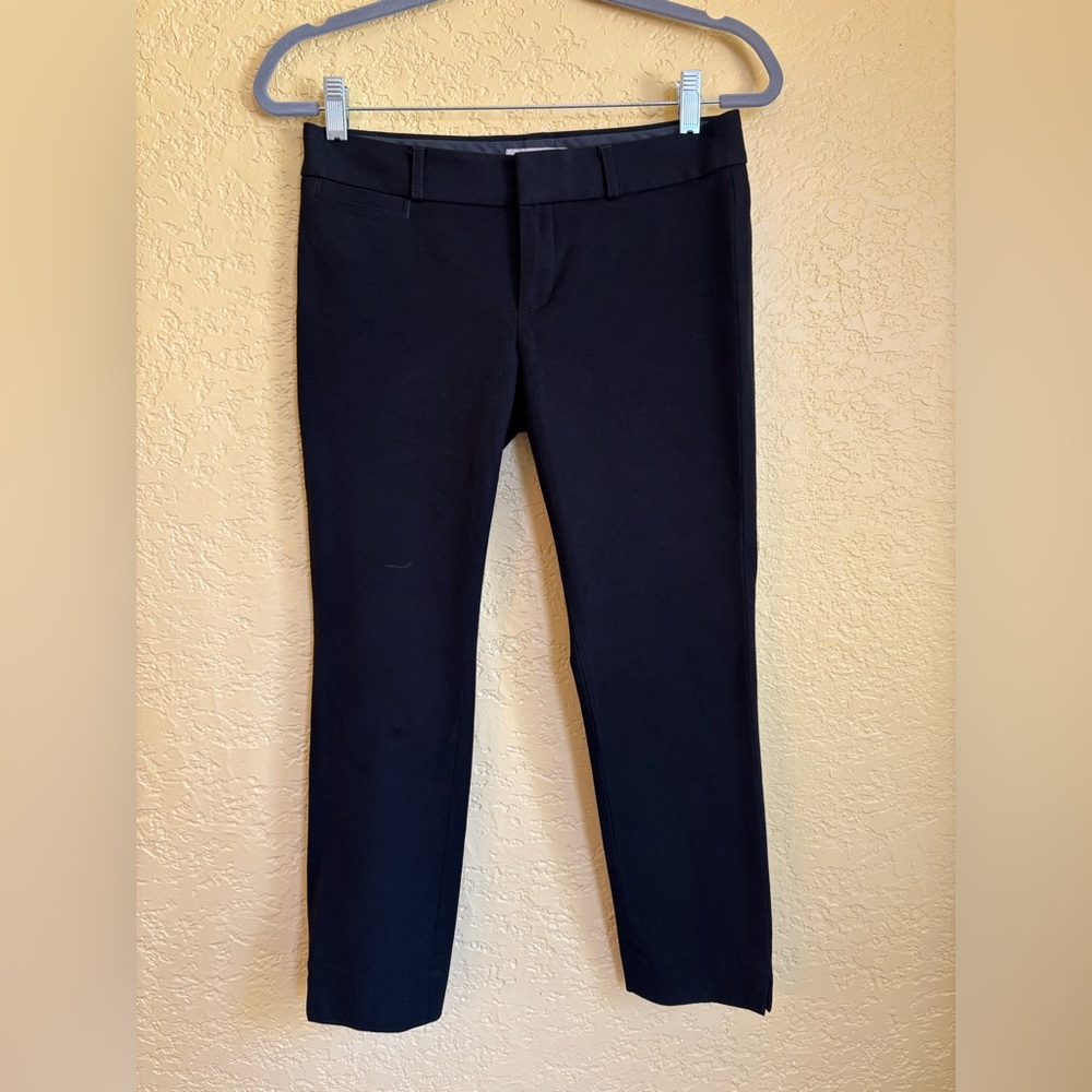 Banana Republic Sloan Black Cropped Pants 2P